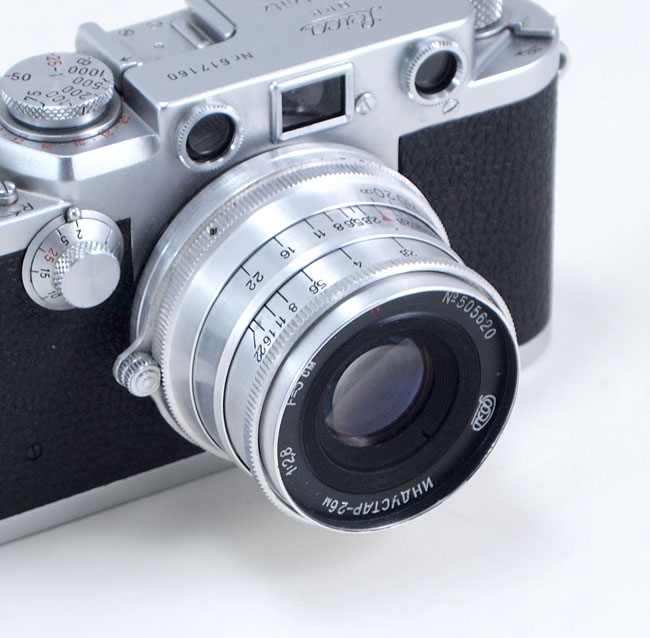 Industar-26m, 50/2.8 With Focusing Lever Industar-26m, 50/2.8 With Focusing Lever
