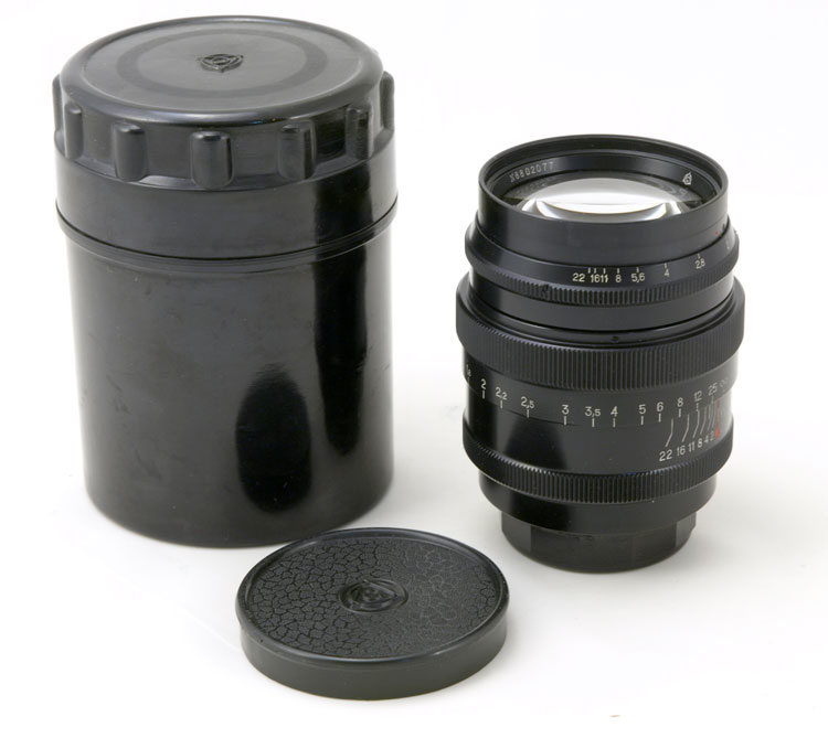 Jupiter-9, 85/2, Black Finish, 1988, MINT